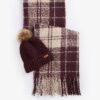 berretto-sciarpa-tartan-Saltburn-LGS0077PU51-Barbour